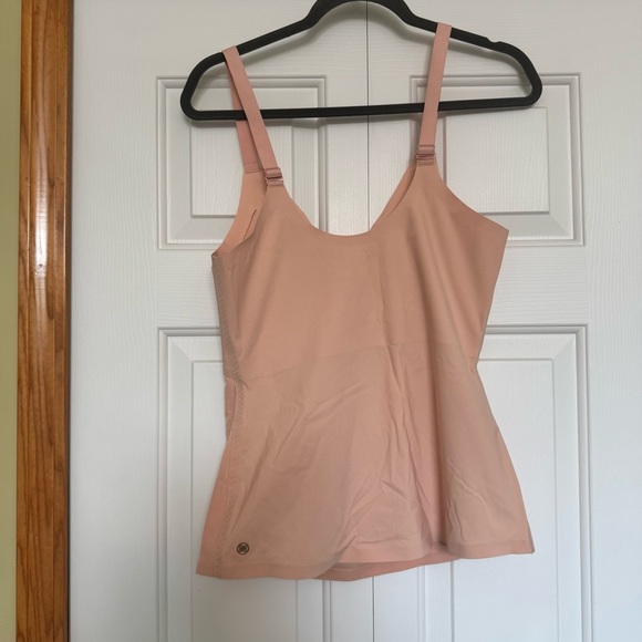Honeylove Camisole Shapewear with Adjustable Convertible Straps in Sand - Picture 4 of 7